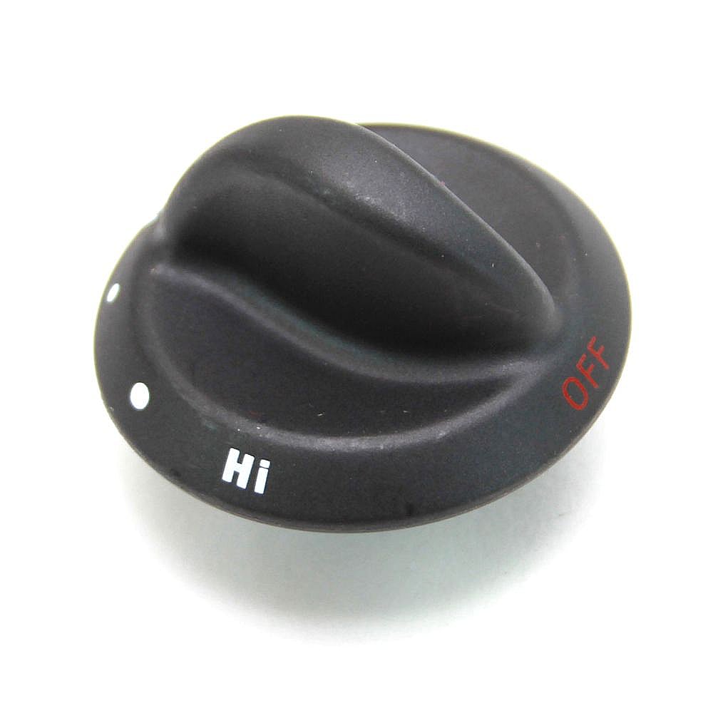 Photo of GE Part #wp74005940, Ran Surface Burner Knob | 1.37 x 2.00 x 2.00 from Repair Parts Direct