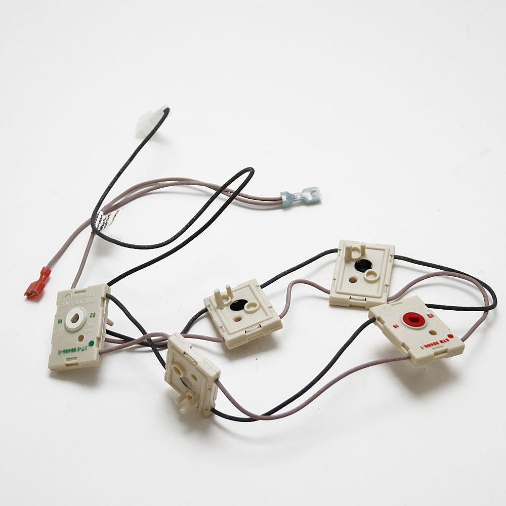 Photo of Cooktop Igniter Switch and Harness Assembly from Repair Parts Direct