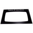 Range Oven Door Inner Glass 74008319
