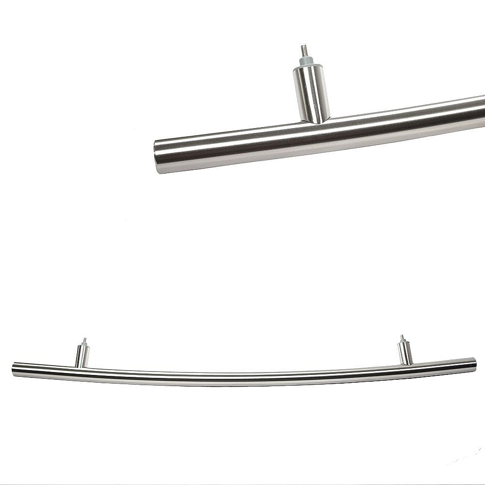 Part #wp74008625, Range Oven Door Handle (Stainless) / 3.50 x 3.50 x 36.00