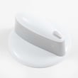 Range Surface Burner Knob (chrome And White) for Maytag MER5875RAN - Part WP74008947