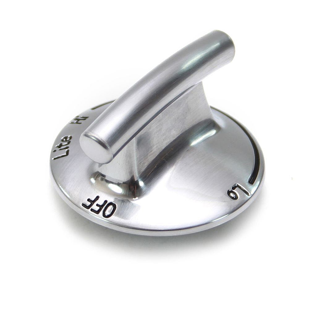 Photo of GE Part #wp74009147, Ran Surface Burner Knob | 2.00 x 2.00 x 1.75 from Repair Parts Direct