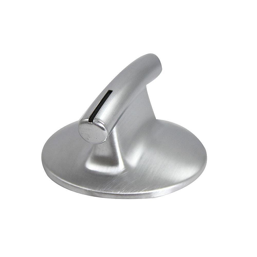 Part #wp74010205, Range Surface Burner Knob (Stainless) (Replaces 74010205) / 5.50 x 5.25 x 8.50