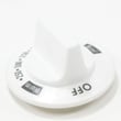 Range Oven Temperature Knob (white) for Magic Chef CPL1100ADQ - Part 74010587