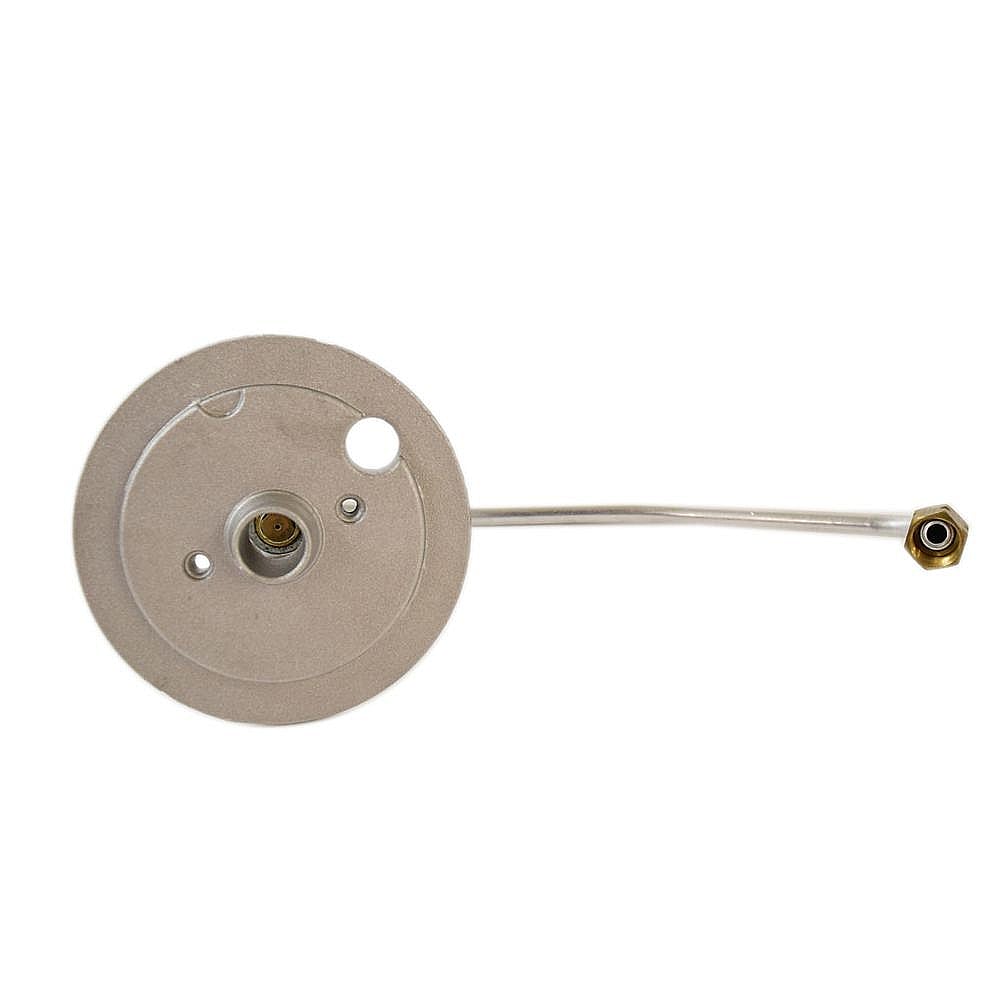 Part #74010774, Cooktop Burner Orifice Holder, Left Front / 11.75 x 5.25 x 5.75