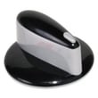 Knob  Blk 7737P388-60