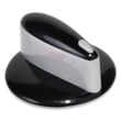 Range Surface Burner Knob for Maytag MEC5430BDS15 - Part WP74011260