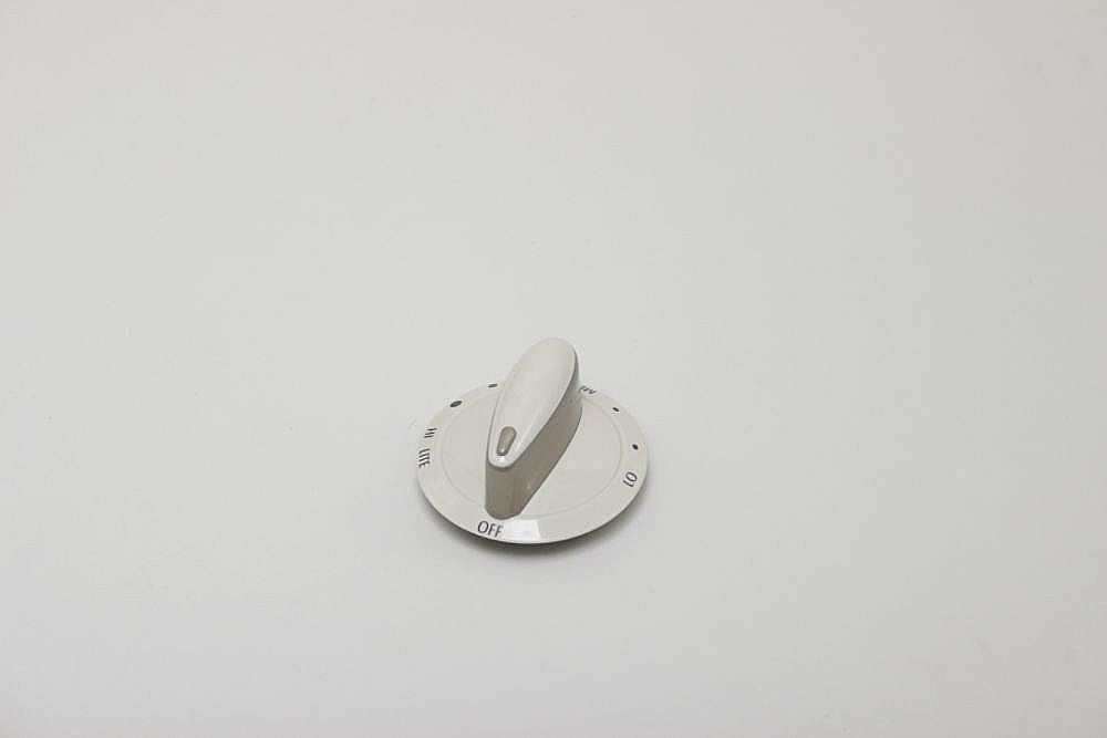 Photo of GE Part #wp74011277, Ran Surface Burner Knob | 2.37 x 2.37 x 1.00 from Repair Parts Direct