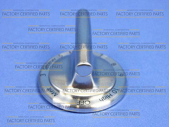 Photo of GE Part #wp74011580, Ran Surface Burner Knob | 2.00 x 2.00 x 1.12 from Repair Parts Direct