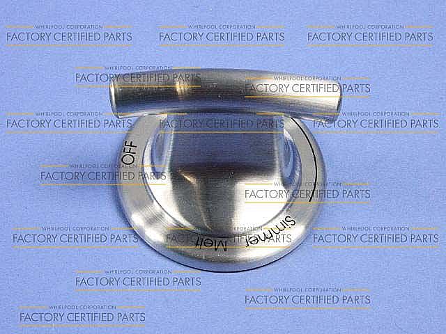 Photo of GE Part #wp74011664, Ran Surface Burner Knob | 1.12 x 2.00 x 2.00 from Repair Parts Direct