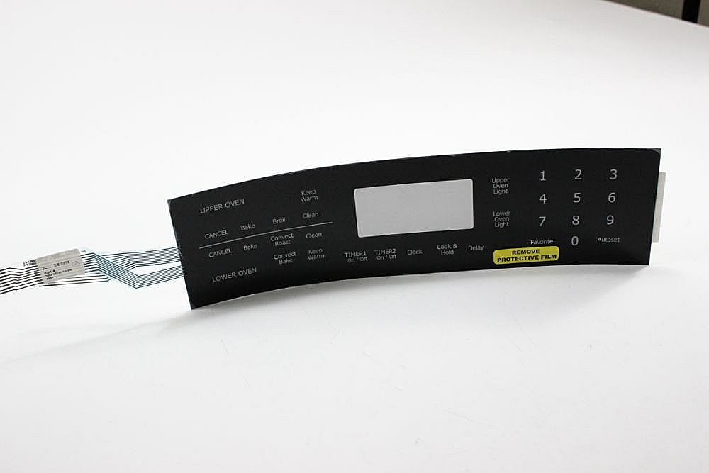 Part #wp74011883, Range Membrane Switch / 15.00 x 5.00 x 5.00