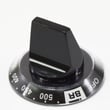 Range Oven Temperature Knob for Magic Chef 65HA-3W - Part WP7711P159-60
