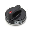 Range Surface Burner Knob (black) 7731P018-60