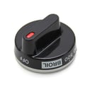 Range Surface Burner Knob (Black)