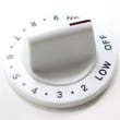 Cooktop Burner Control Knob for Magic Chef 8610PS - Part 7737P029-60