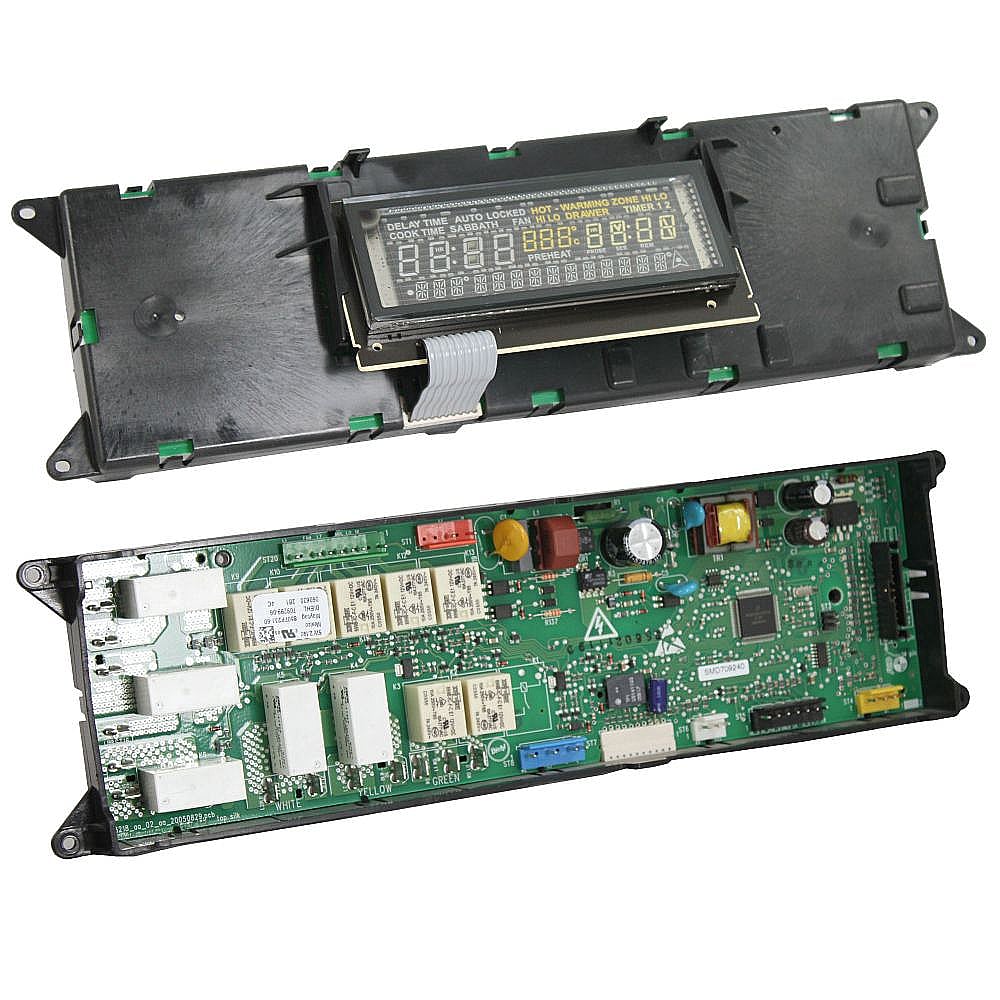 Photo of Range Oven Control Board and Clock from Repair Parts Direct