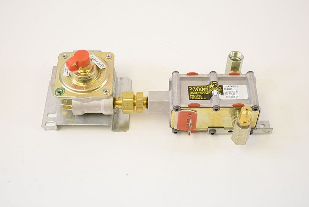 Photo of Range Gas Valve and Regulator Assembly from Repair Parts Direct