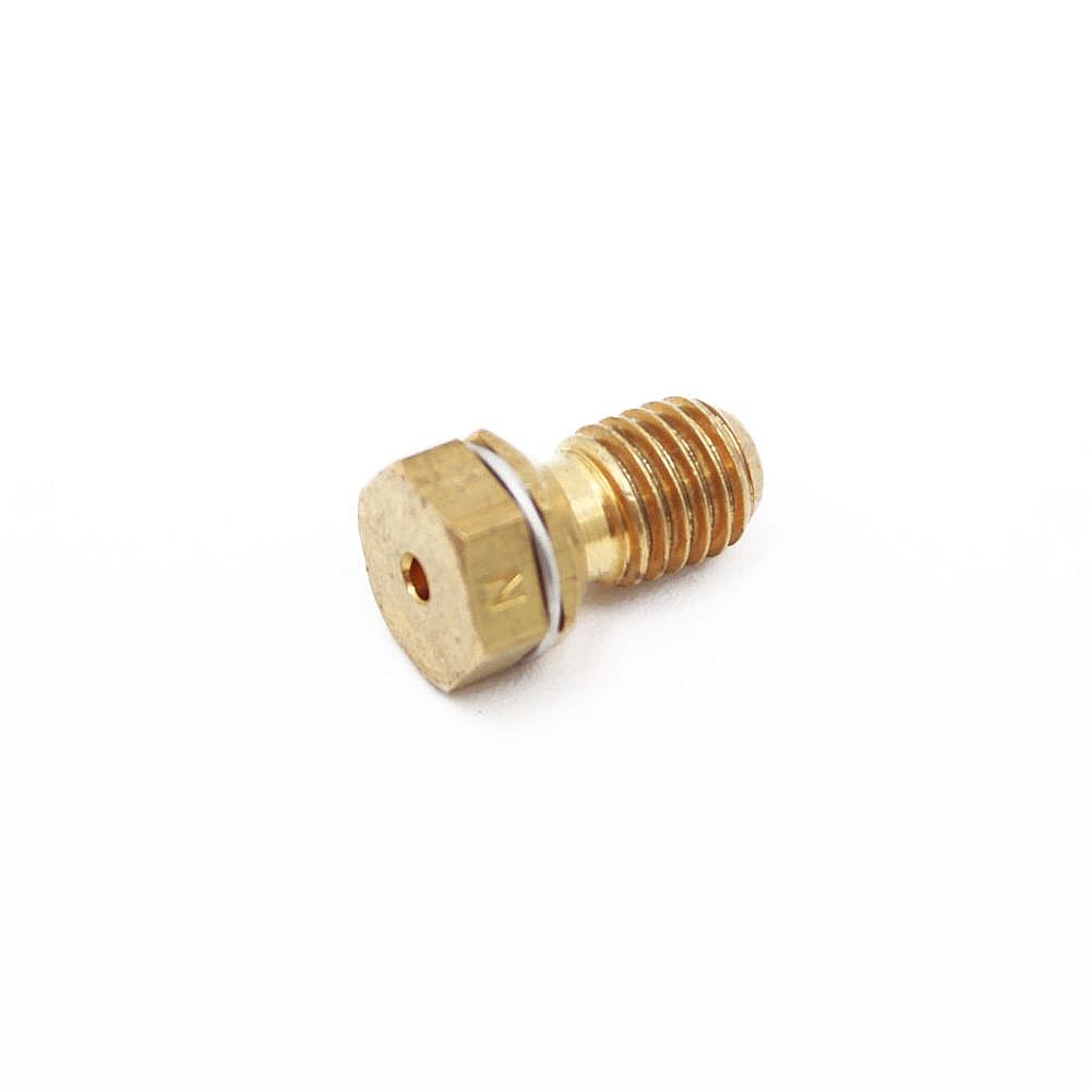Part #w10156136, Range Surface Burner Orifice, Left Front / 0.31 x 0.31 x 0.50
