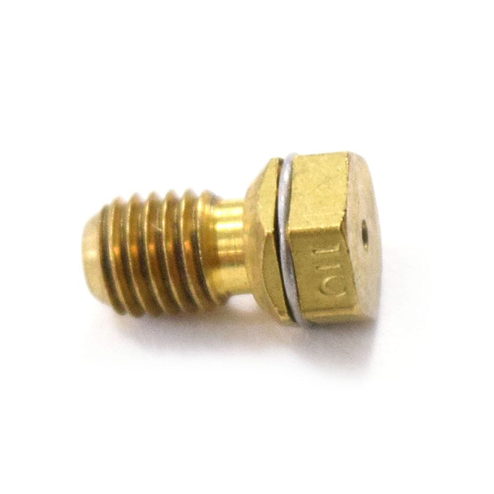 Part #w10156137, Range Surface Burner Orifice, Left Rear / 0.50 x 2.00 x 0.50