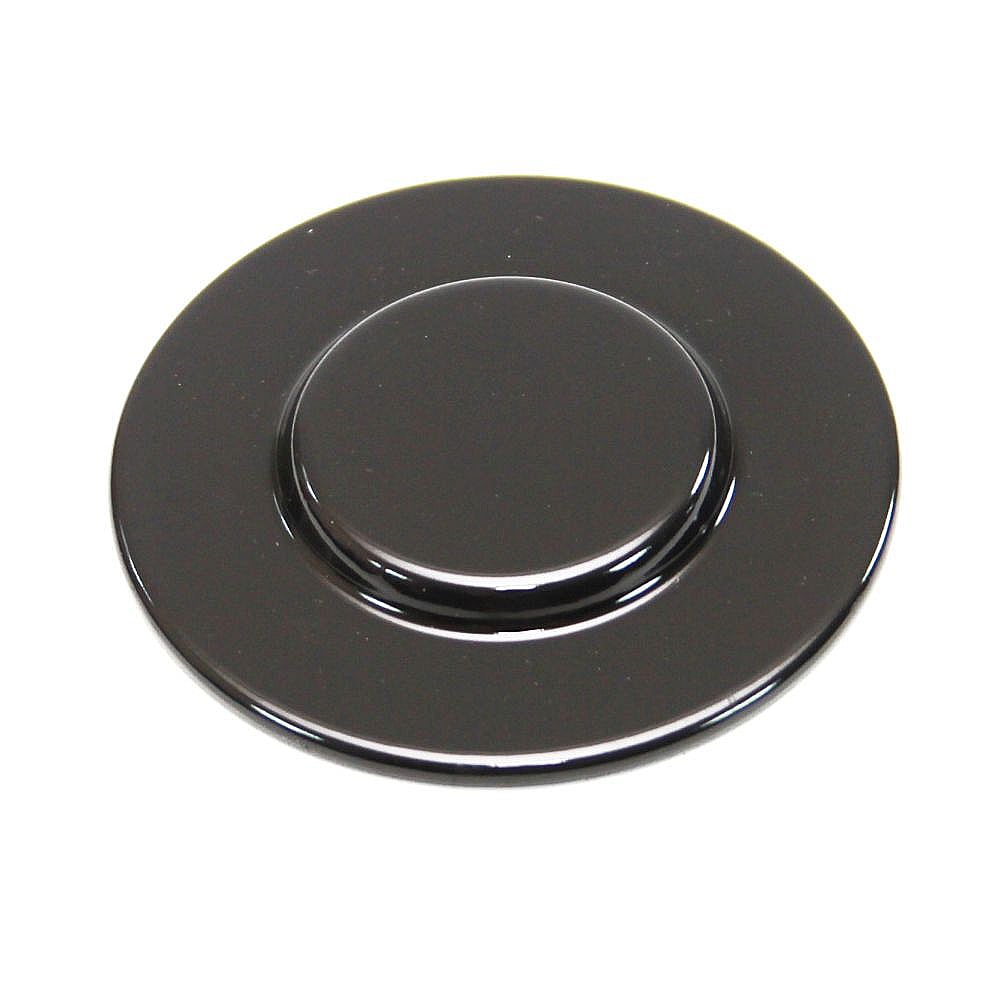 Photo of GE Part #wpw10169984, Ran Surface Burner Cap | 5.00 x 0.01 x 7.60 from Repair Parts Direct