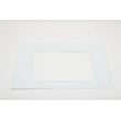Range Oven Door Outer Panel (white) for Whirlpool WDE150LVB0 - Part W10176724