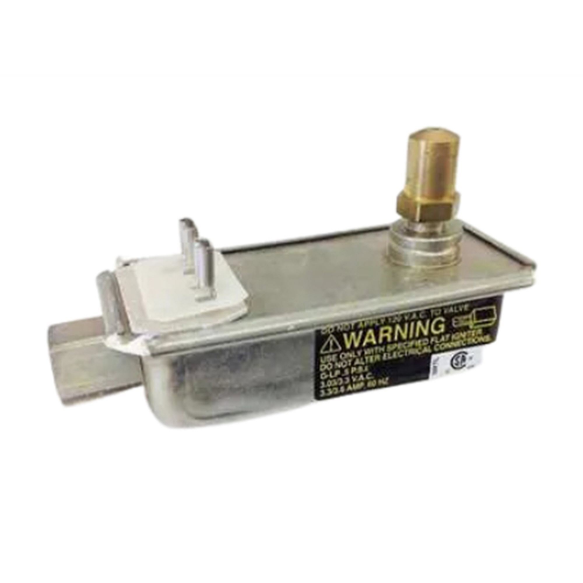 Part #wp74005550, Wall Oven Gas Valve Assembly (Replaces 74005550) / 3.87 x 2.37 x 1.75