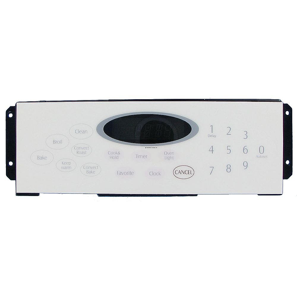Part #wp74008628R, Clock Overlay