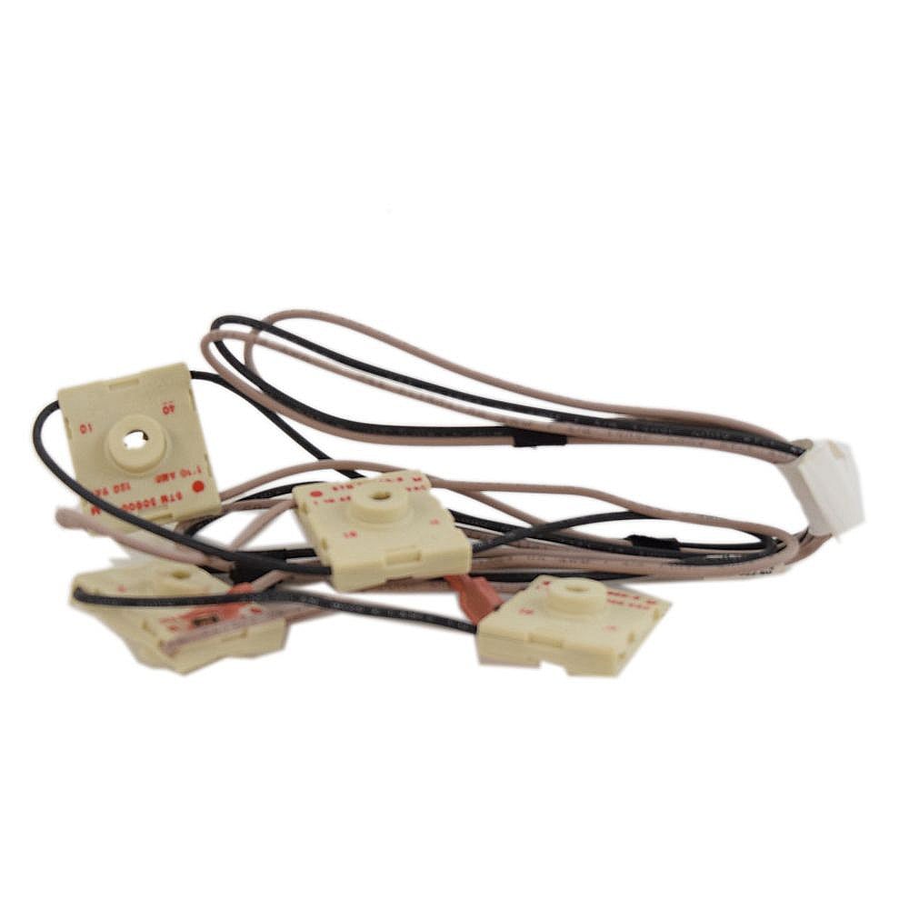 Part #wp74010630, Range Igniter Switch And Harness Assembly / 5.25 x 5.00 x 8.25