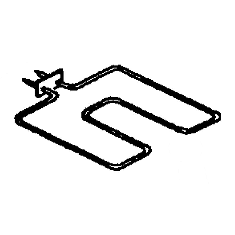 Part #wpy0063532, Range Broil Element / 21.94 x 2.82 x 17.69