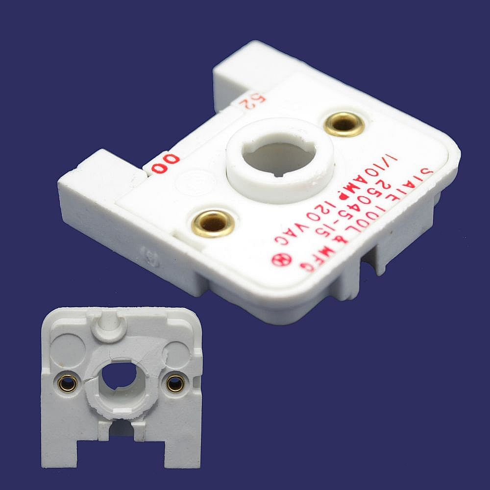 Part #wpy0300521, Range Surface Burner Igniter Switch / 1.50 x 0.19 x 1.50