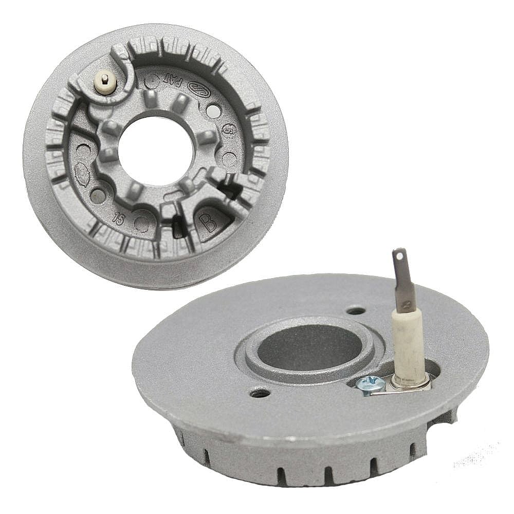Part #wpy0315768, Range Surface Burner Base / 4.75 x 4.25 x 5.88