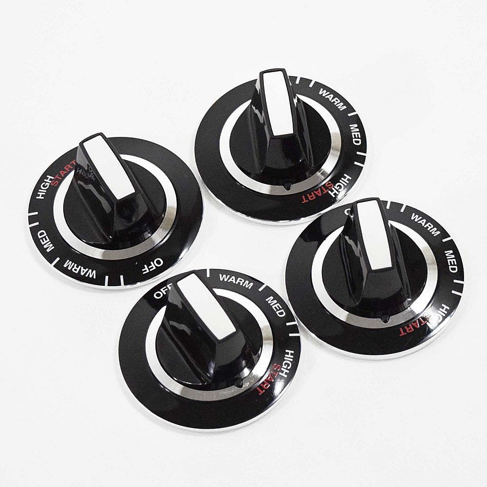 Photo of Range Surface Burner Knob Set from Repair Parts Direct