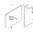 Access Panel (black) for Maytag MDB6709AWQ0 - Part 8573255
