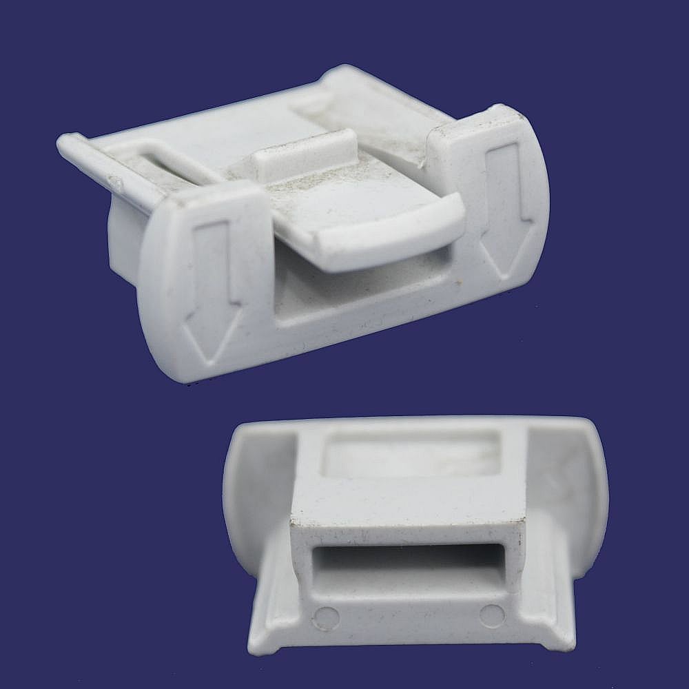 Part #wp99003281, Dishwasher Dishrack Slide Rail Stop / 1.12 x 1.12 x 0.62