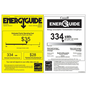 Energy Guide W10114399