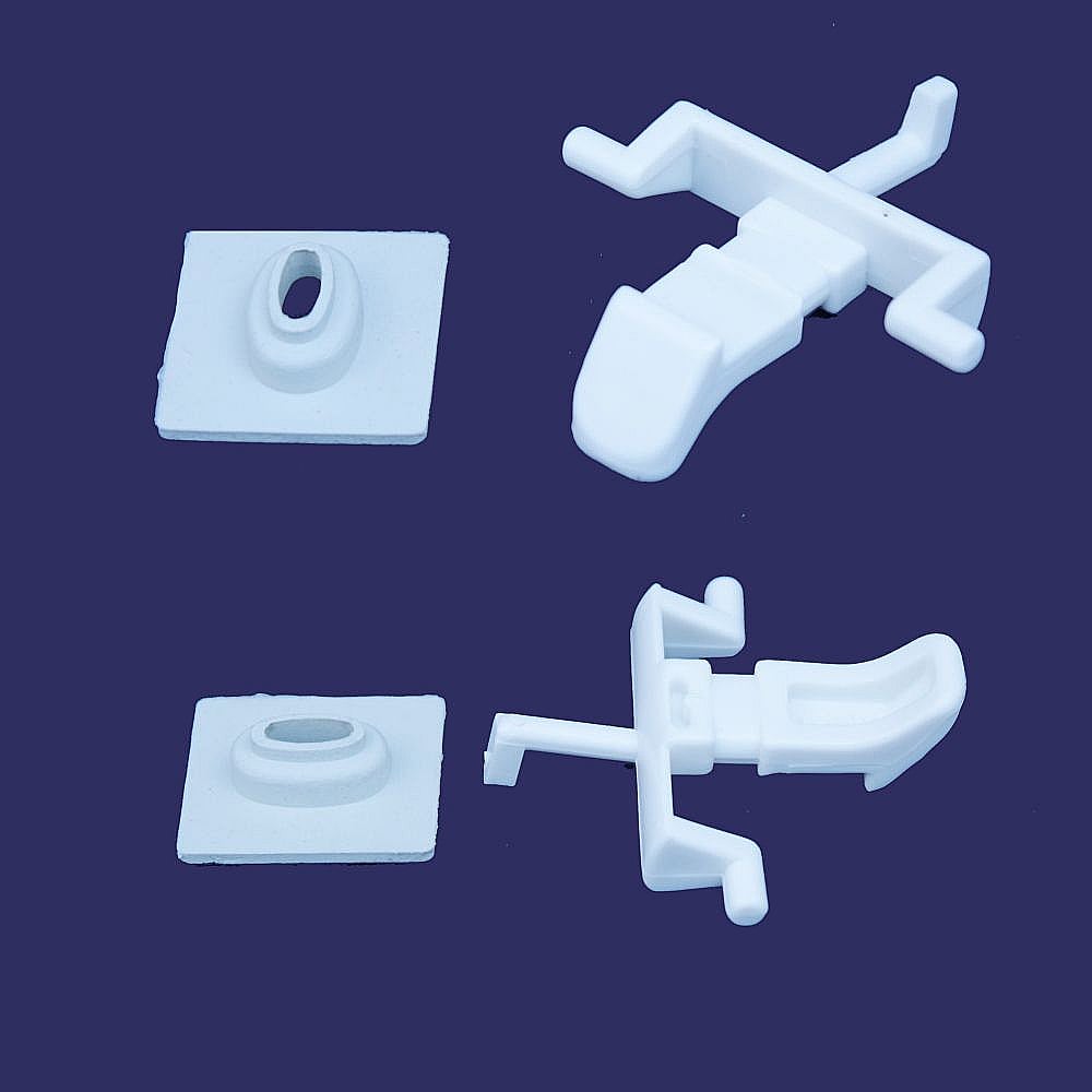 Part #w10131752, Dishwasher Detergent Dispenser Cover Latch / 1.62 x 1.50 x 1.50