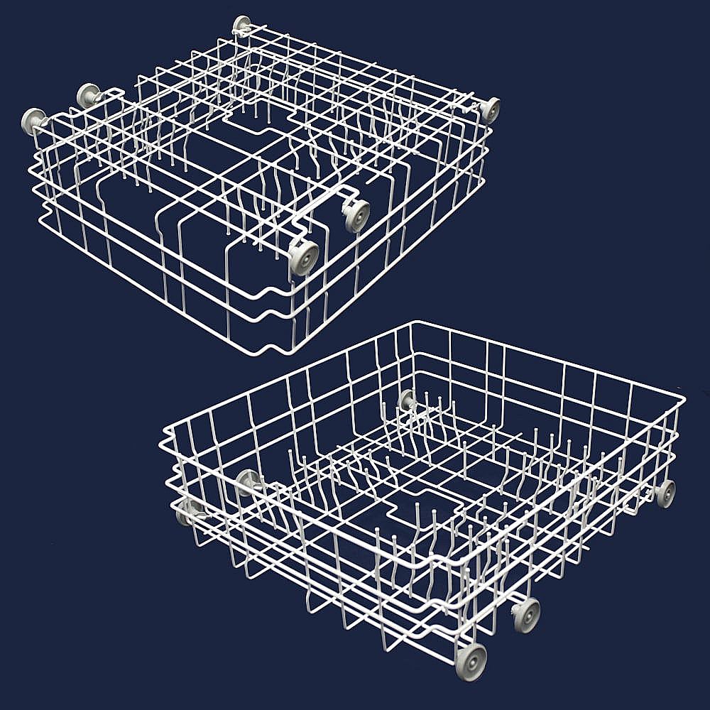 Photo of Dishwasher Dishrack, Lower from Repair Parts Direct