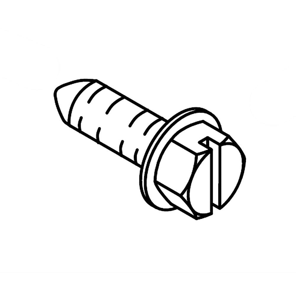Photo of Part #wp6-912366, Screw | 0.50 x 0.50 x 0.50 from Repair Parts Direct