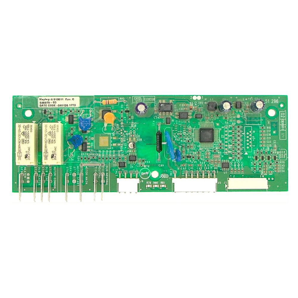 Photo of Part #wpw10112353R, Refurbished Dishwasher Electronic Control Board | 12.35 x 4.25 x 4.25 from Repair Parts Direct