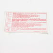 Panasonic Panasonic Label for Panasonic NN-SD372S - Part F00339V30AP