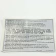 Panasonic Label for Panasonic NNS252BF - Part F01725H00AP