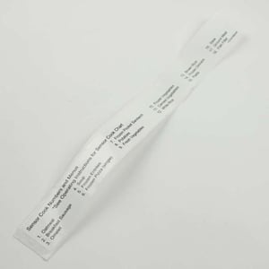 Panasonic Menu Label F03347B60AP