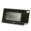 Microwave Door Assembly for Sharp R-1501 - Part CDORFB279MRK0