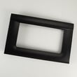Microwave Door Outer Frame (black) for Sharp R-1405 - Part FCOV-B225MRK0