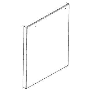Dishwasher Door Outer Panel (stainless) 117495190