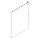Dishwasher Door Outer Panel (stainless) 117496010