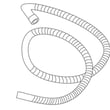 Dishwasher Drain Hose for Gibson GDB755RJS0 - Part 154225602