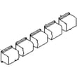 Push Button for Kenmore 58717242100 - Part 154236502