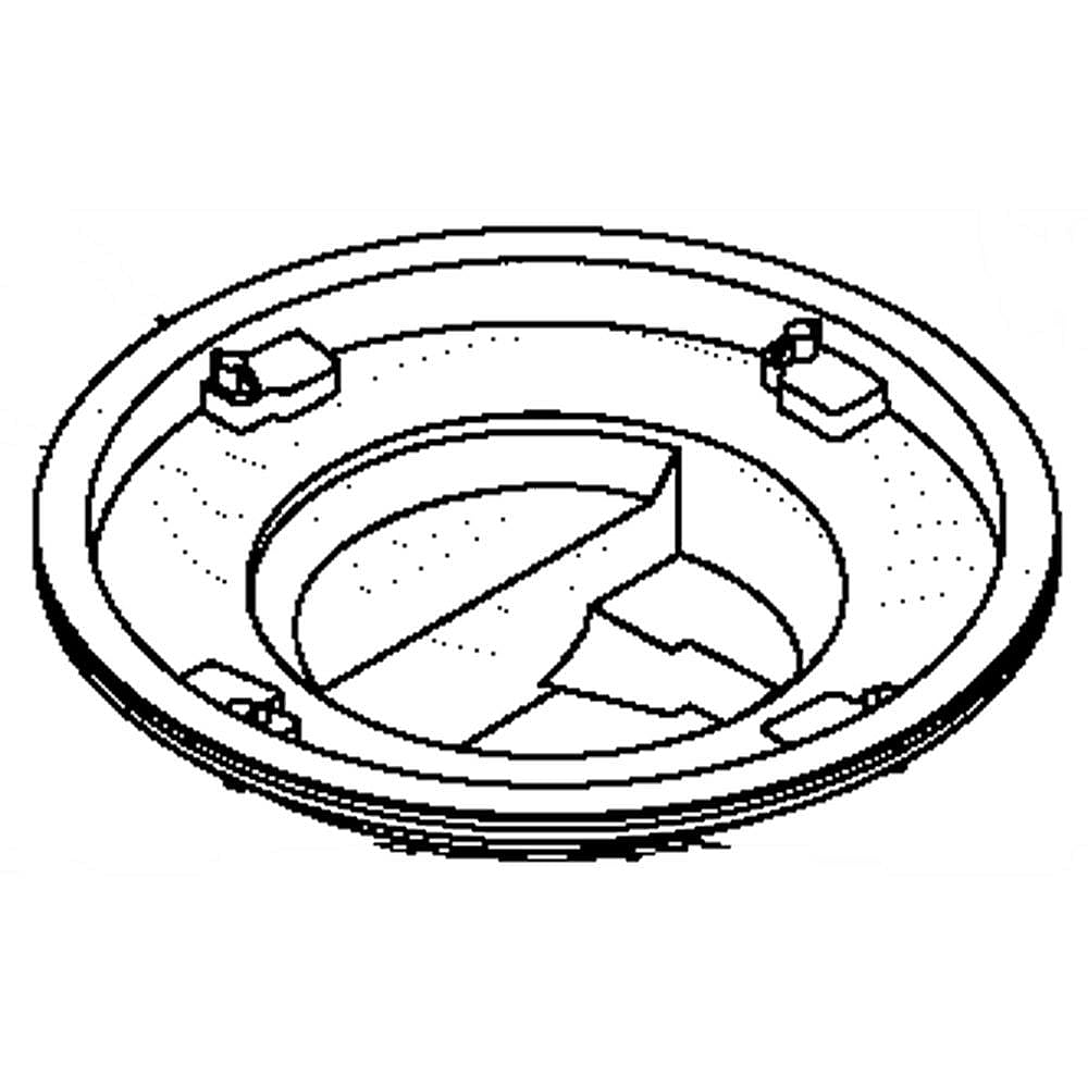 Kenmore Part #154365901, Sump Housing | 11.65 x 11.60 x 6.00