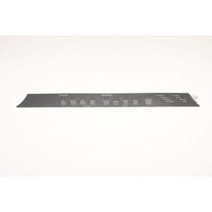 Dishwasher Control Panel Overlay (black) 154445003